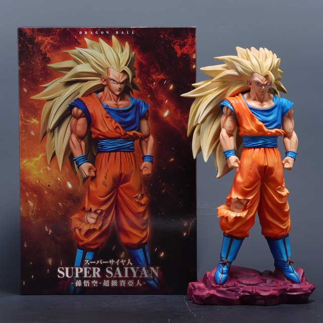 Son Goku Dragon Ball Super Saiyan 3 Actionfigur, 29cm, ab 14 Jahren - Bild 1