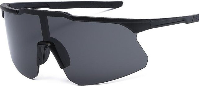 Sonnenbrille Radfahren, grau, Kunststoff, Vollrand - Bild 1