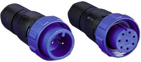 Bulgin Rundsteckverbinder PX0410/03P/6570 in Blau - Bild 1