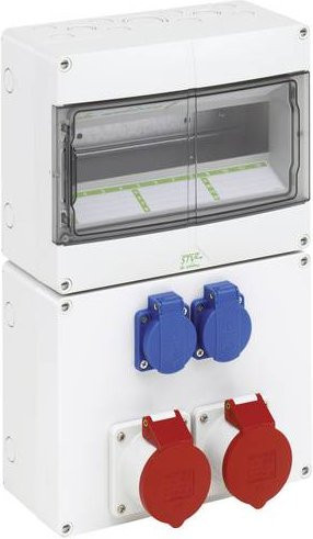 Spelsberg Verteilerschrank STV 1222-S16 Wandmontage, 12 Teilungen, Weiß - Bild 1