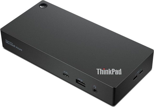 Lenovo ThinkPad Universal Thunderbolt 4 Smart Docking Station Schwarz (40B10135IT) mit USB-A, HDMI, USB-C, DisplayPort und 3,5 mm Klinke - Bild 1
