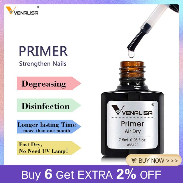 Venalisa Nail Art Acryl Primer Basislack, säurefrei - Bild 1