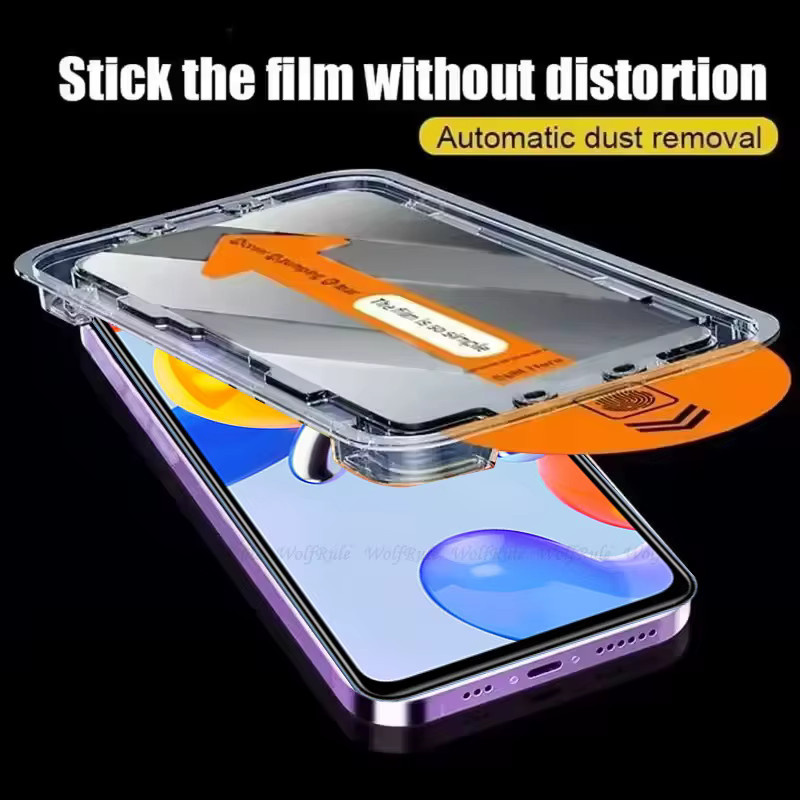 Xiaomi Redmi Note 11 Pro Plus / 11 Pro 4G / 11 Pro 5G Staubfreier Glas Screen Protector, Transparent - Bild 2