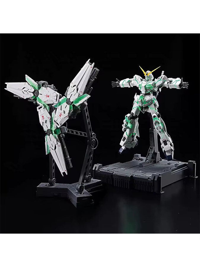 Shenshou Mgex Einhorn, Actionfigur, Montage Modell Kit, mit Licht und Basis - Bild 2