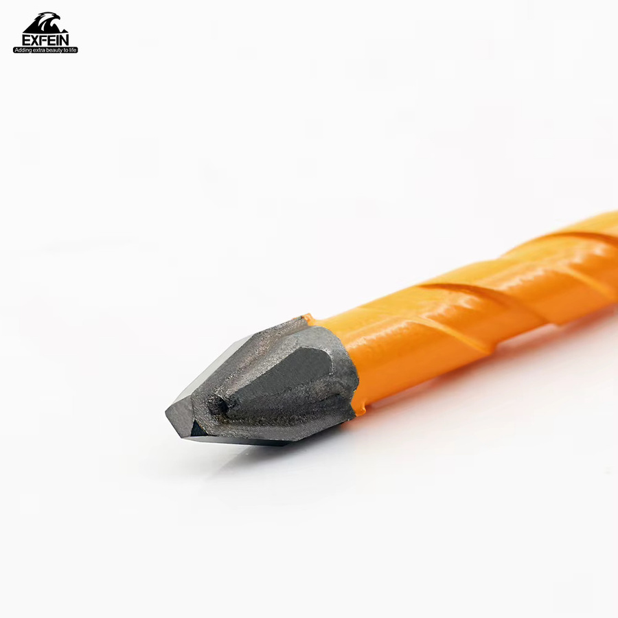 EXFEIN Hartmetall-Steinbohrer Set mit 6 mm Durchmesser für Fliesen, Keramik, Beton, Marmor, Holz und Kunststoff - Bild 2