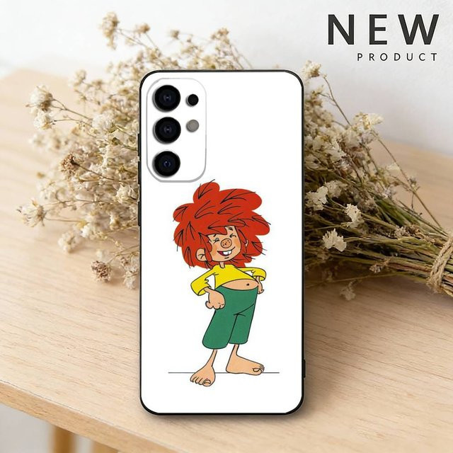 M-Meister E-Eder und Sein P-Pumuckl Handyhülle für Samsung Galaxy S25 Ultra S24 S23 S22 S21 S20 Serie, Schwarzes Weiches Cover - Bild 1