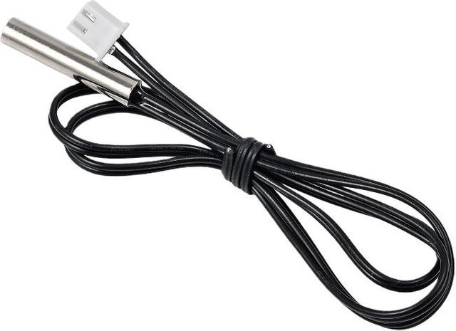 ESHYLALA NTC 10K 1% 3950 Thermistor Temperatursensor mit wasserdichter Sonde für Arduino W1209 W1401, Schwarz - Bild 1