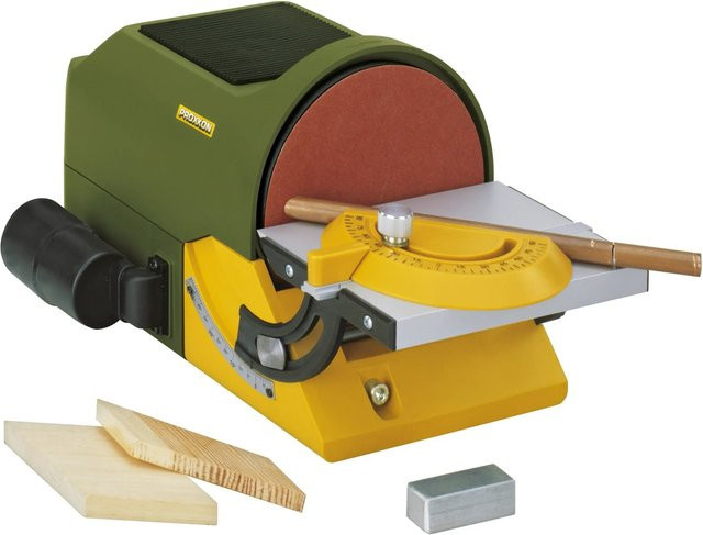 Proxxon Tellerschleifgerät TG 125/E Tischschleifgerät mit 125 mm Schleifscheibe - Bild 1