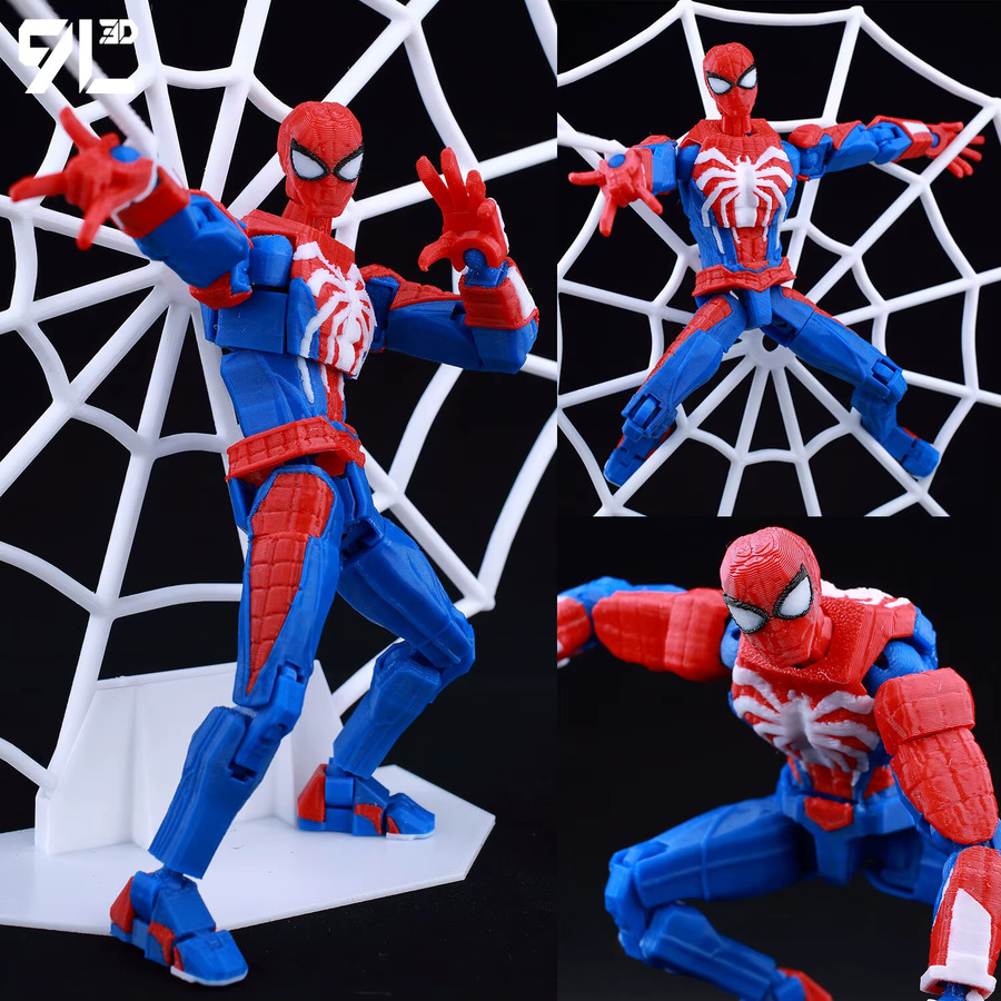 Bandai Marvel Deadpool Wolverine Batman Spider-Man Venom Actionfiguren, Set / Bundle - Bild 2