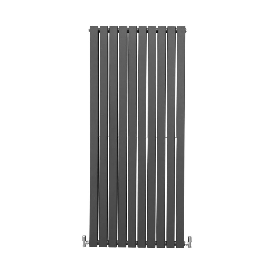 Monstershop Paneelheizkörper aus Stahl in Anthrazit Grau, Breite: 160 cm, Höhe: 56 cm - Bild 2