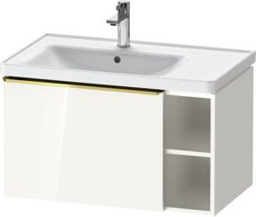 Duravit Waschtischunterschrank D-Neo, weiß glänzend, Wandmontage, B/T/H: 78,4 x 45,2 x 44,0 cm - Bild 1