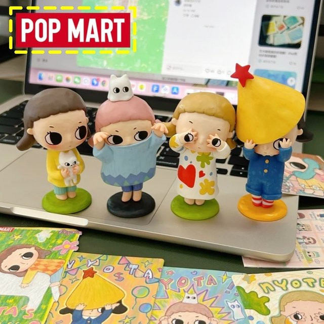 Pop Mart Nyotas Fluffy Life Serie, Blind Box, Sammelfigur, Einzelfigur - Bild 1
