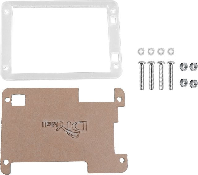 wishiot Acryl-Schutzhülle für ESP32-2432S028R mit 2,8-Zoll-Display und resistivem Touchscreen, transparent - Bild 1