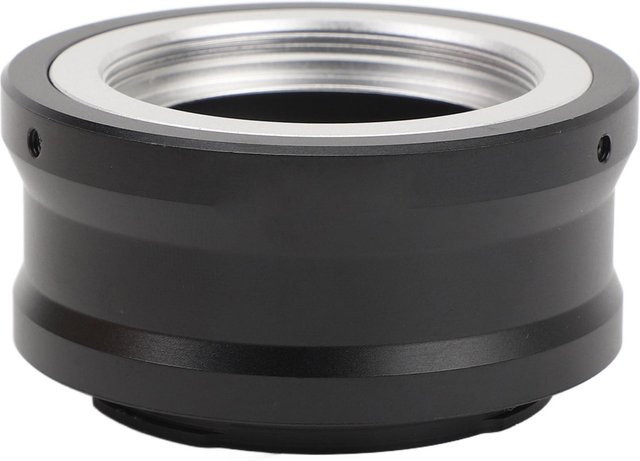 Koogeelife Objektivadapter M42 auf Sony E-Mount für NEX, A7, A7S, A7R Serie, Manueller Fokus, Schwarz - Bild 1