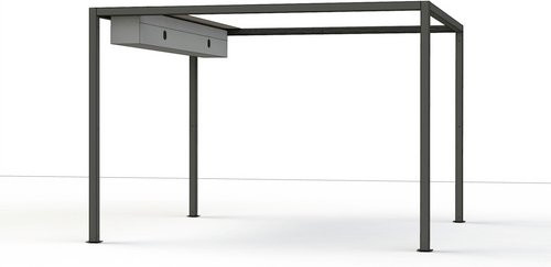 SIENA GARDEN Schutzhülle für Schattenmanufaktur Libera aus Polyester, grau, B: 27 cm, T: 30 cm, H: 300 cm - Bild 1