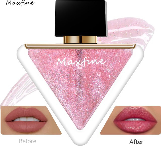 MAXFINE Lipgloss, Nude, matt - Bild 1