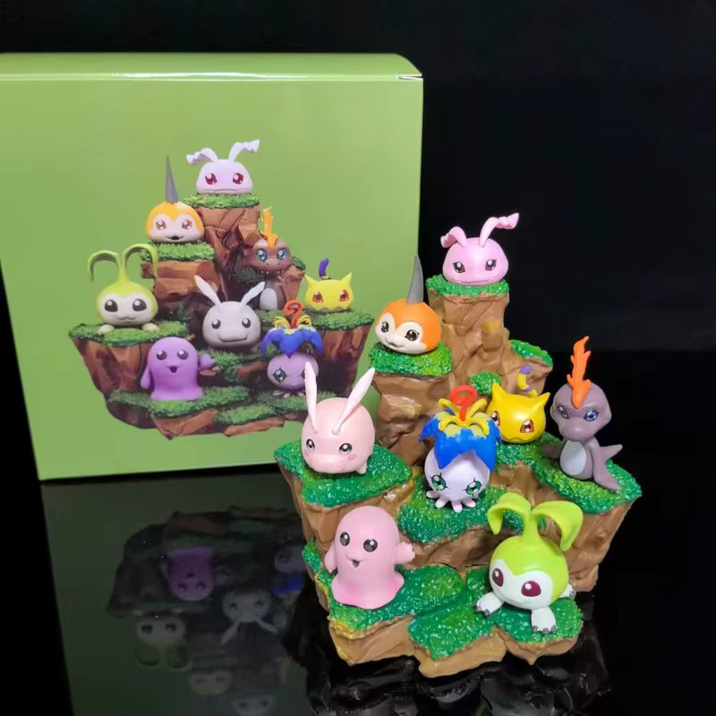 Bandai Pokémon Figuren, Tiere, 8-teiliges Set, bunt, Kunststoff - Bild 3