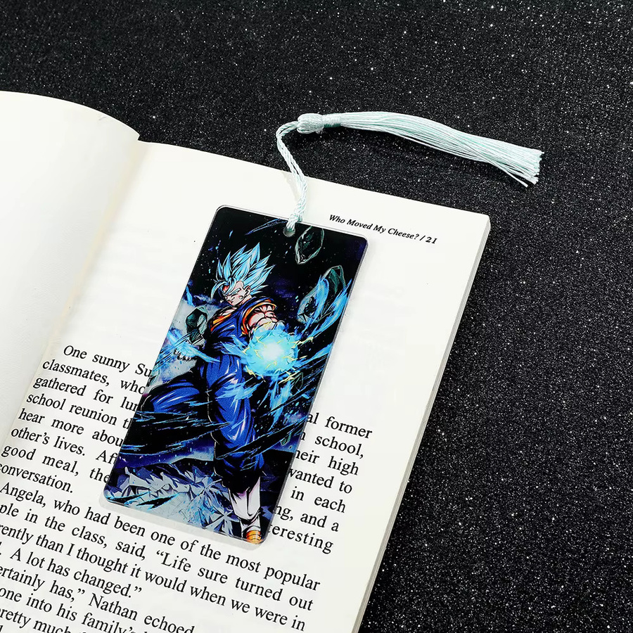 Dragon BZ Acryl-Lesezeichen für Anime-Enthusiasten in Multicolour - Bild 3