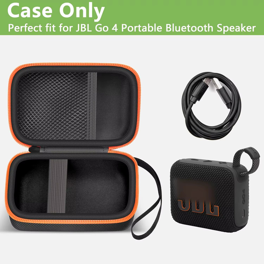 Paiyule Tragetasche kompatibel mit JBL Go 4, Go 3, Go3 Eco und Go 2 Bluetooth Lautsprecher in Schwarz oder Blau - Bild 2