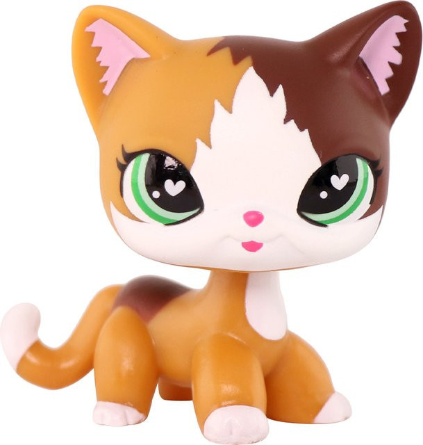 Minilpsshop Zoohandlung, Rosa Kurzhaarige Katze, Collie, Spielzeug - Bild 1