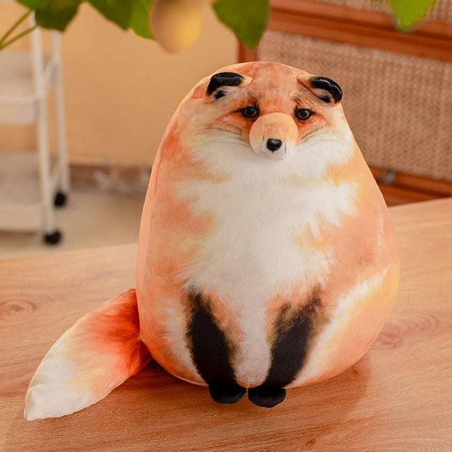 Yiran Health & Beauty Fuchs Katze Waschbär Plüschtiere, Puppe, ab 14 Jahren - Bild 1