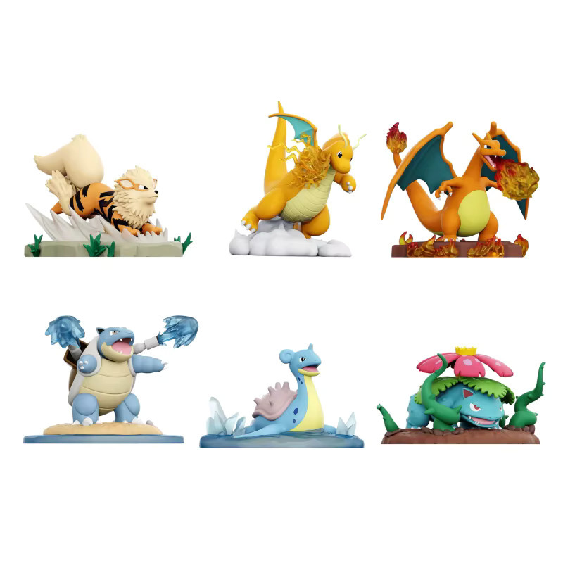 Pokémon Decisive Battle Series Charizard Venusaur Blastoise Lapras, Actionfiguren, PVC-Statue - Bild 6