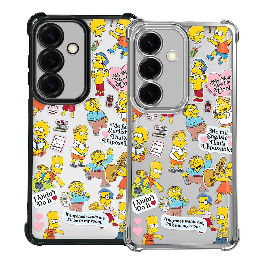 Handyhülle mit Simpsons Cartoon Design für Samsung Galaxy A-Serie in Multicolour - Bild 6