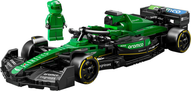 LEGO Speed Champions Aston Martin Aramco F1 AMR24 Rennauto ab 10 Jahren - Bild 3