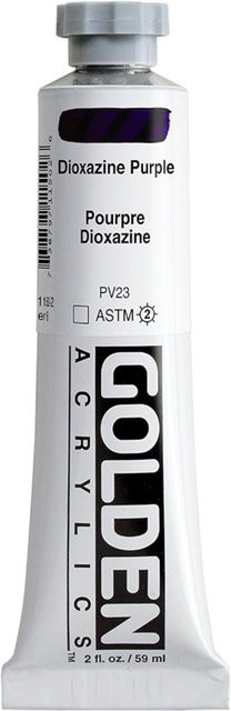 Golden Heavy Body Acrylfarbe Dioxazin Purpur - Bild 1