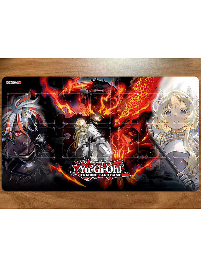 Yu-Gi-Oh! Spielmatte The Fallen The Virtuous Fallen of Albaz - Bild 2
