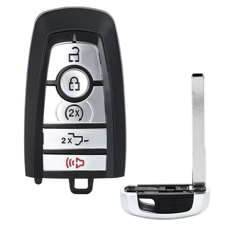 KEYECU Smart Remote Key Fob M3N-A2C93142600 mit 902 MHz ID49 Chip in Schwarz für Ford Edge Mustang Lincoln Navigator Nautilus Aviator Corsair - Bild 3