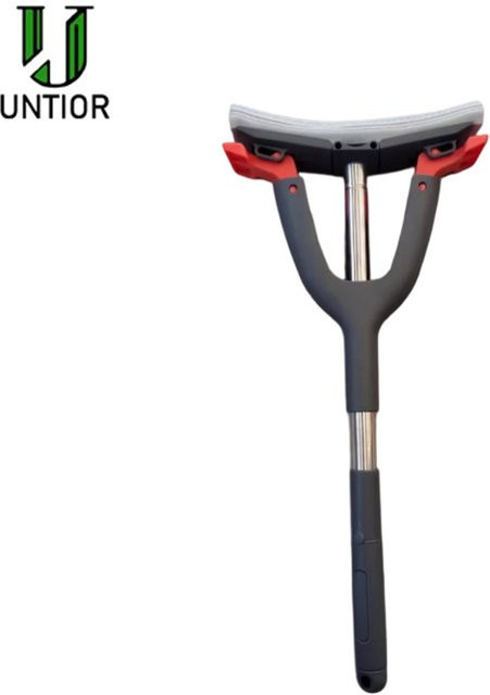 UNTIOR Mini-Schwammmopp für den Schreibtisch, selbstklebend, grau, B/T/H: 38,0 x 20,0 cm - Bild 1