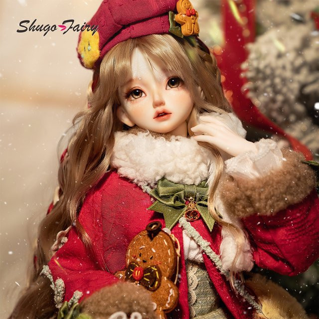 ShugaFairy BJD Puppe 1/4 Sano F Kopf Winter Olaf Stil, Harz Figur - Bild 1