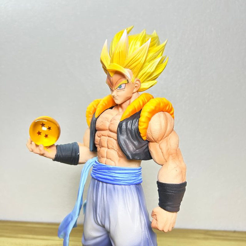 Bandai Dragon Ball Z Gogeta Actionfigur aus Kunstharz, mehrfarbig, Höhe: 29,5 cm - Bild 1