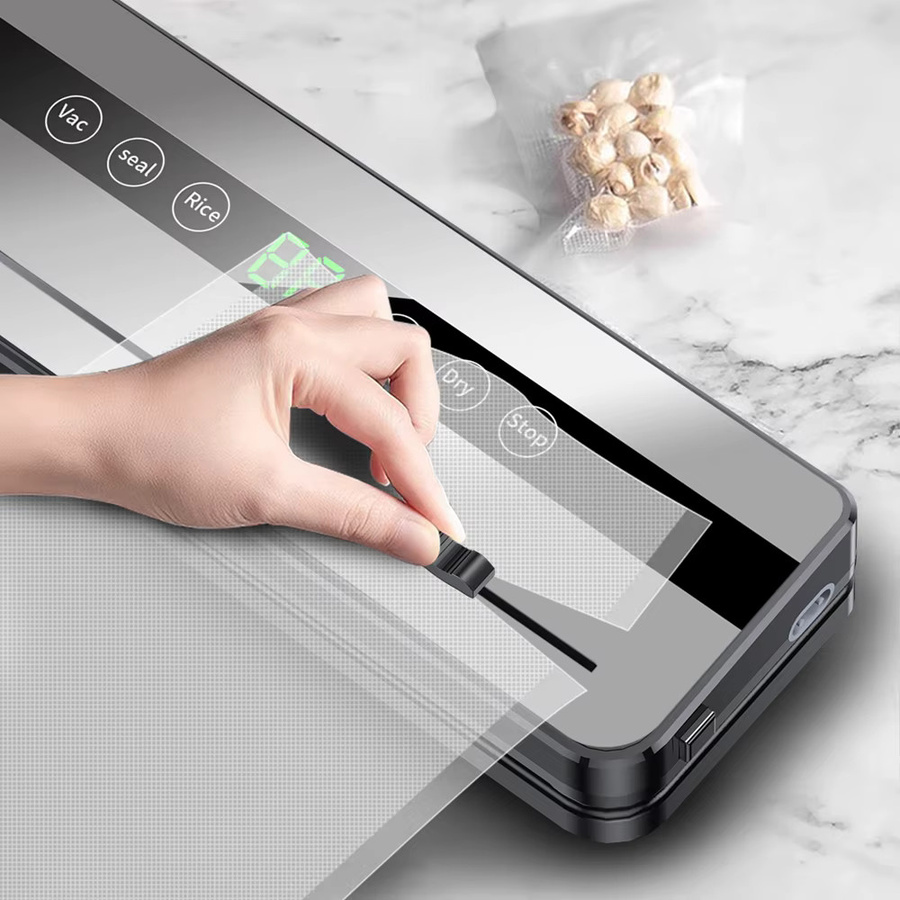 Lpnove Automatischer Haushalts-Vakuumierer mit 120 W und 65 kPa für Fleisch, Gemüse und Lebensmittel - Bild 4