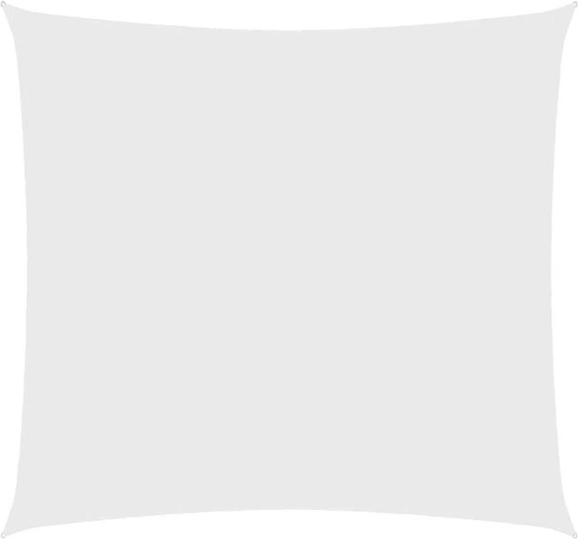vidaXL Sonnensegel aus Oxford-Gewebe quadratisch in Weiß, B/B: 400 x 400 cm - Bild 1