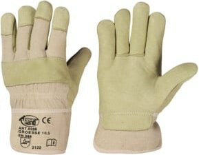 stronghand Arbeitshandschuh 88 PAWA aus Schweinsleder in Beige, Größe XL - Bild 1