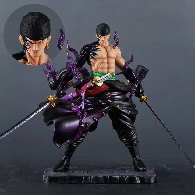 Bandai One Piece Enma Zoro, PVC-Figur, 24cm, Bunt / Mehrfarbig - Bild 1