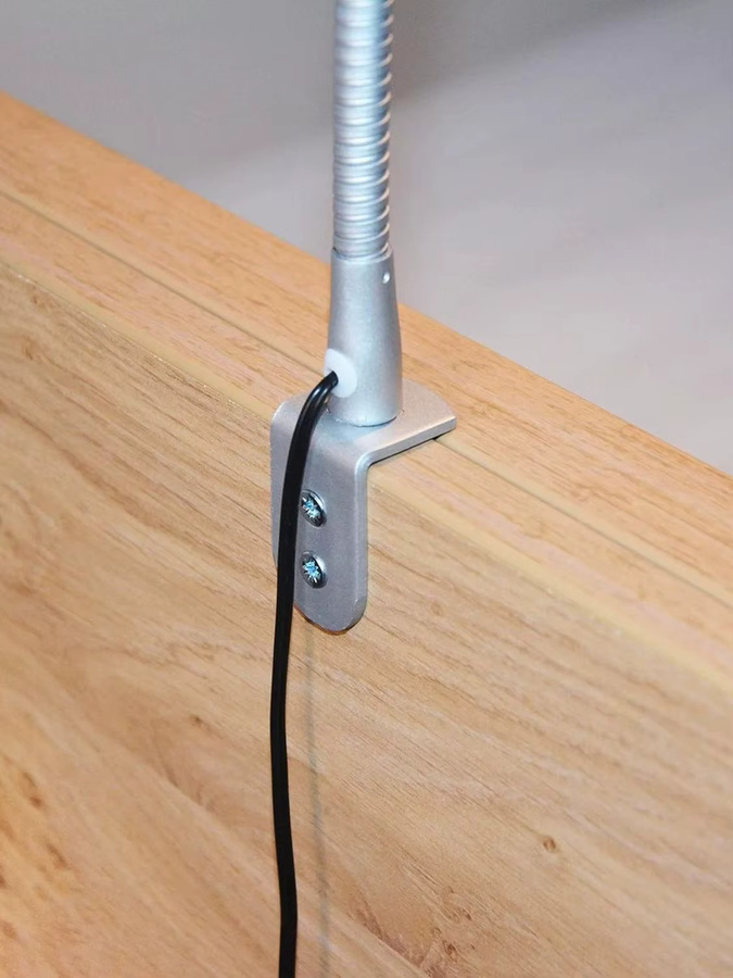 Ouelico 2er Set LED-Nachtlichter in Weiß mit Touch-Steuerung und verstellbarer Beleuchtung für Schreibtisch, Büro und zum Lesen - Bild 7
