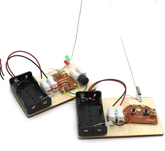 soulbao Fun-Transmitter-Kombination, Kinderpuzzle, Holz, Bunt / Mehrfarbig - Bild 1