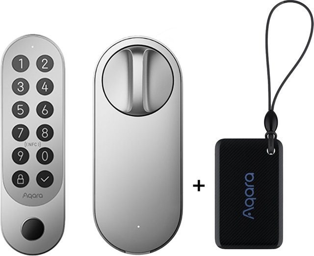 Aqara Smart Lock U200 Kit elektronisches Türschloss mit Keypad und Fob in Silber - Bild 2