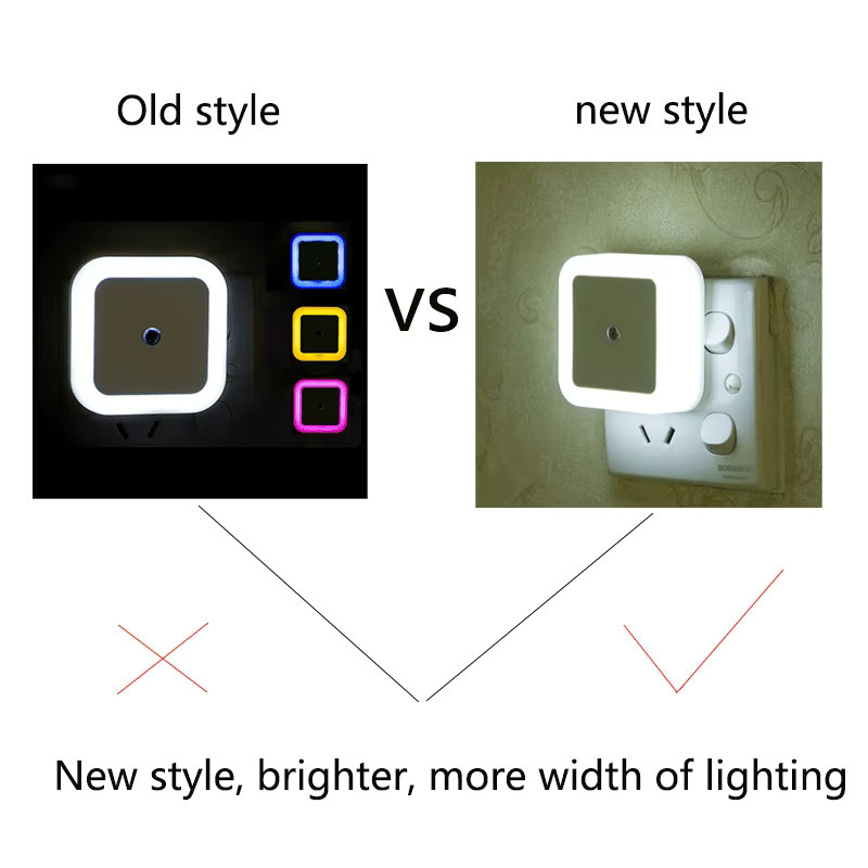 Feimefeiyou Mini LED Nachtlicht mit Sensor in Weiß für Kinderzimmer und Schlafzimmer - Bild 5