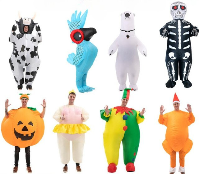 Hangchen Family Aufblasbares Halloween-Kostüm, Tieranzug, Unisex - Bild 1