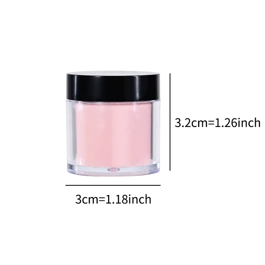 MAFANAILS Acrylpulver Nail Art, Nude/Rosa, 6x 7g, Matt - Bild 4
