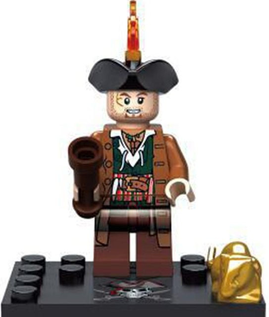 Yiran toy 1 Marine Piraten Captain Jack Sparrow, Mini Bausteine, ab 18 Jahre - Bild 1