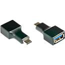 Good Connections USB 3.0 Adapter von USB-C auf USB-A Buchse in Schwarz mit bis zu 5 Gbit/s Datenübertragungsrate - Bild 2