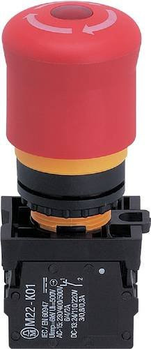 Ifm Electronic E7007S Not-Aus-Schalter in Rot mit Schutzart IP67 und IP69K - Bild 1