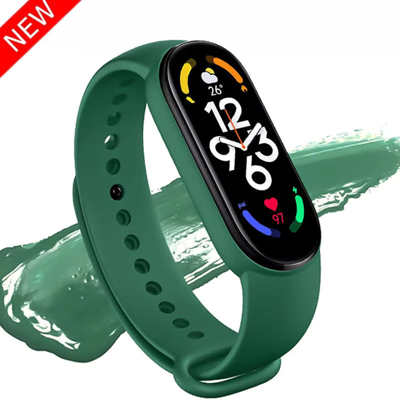 Xiaomi Uhrenarmband Silikon, Mi Band 7 6 5 4 3 - Bild 2