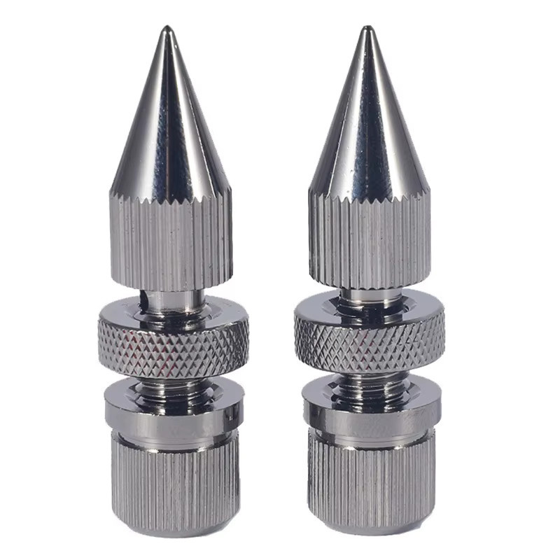 Lautsprecherspikes für Subwoofer und Lautsprecher in 4 Paaren, erhältlich in Schwarz oder Silber - Bild 2