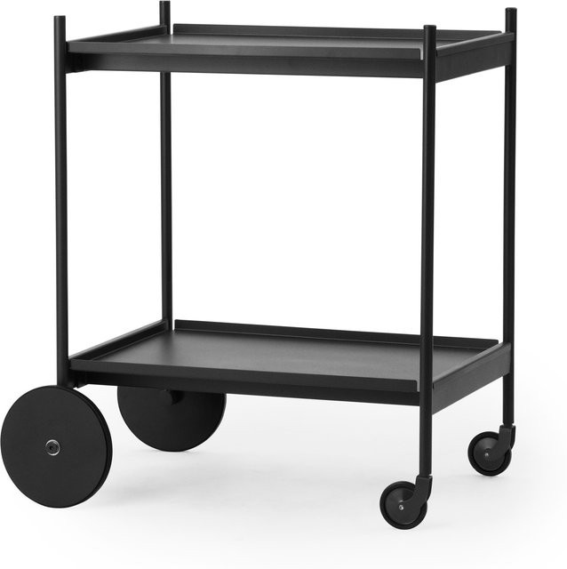 Normann Copenhagen Rul Trolley in Schwarz Matt mit Rollen - Bild 1